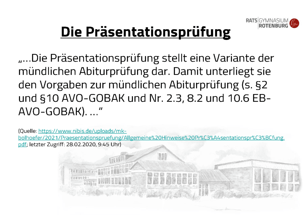 Info Präsentationsprüfung Homepage Seite 03